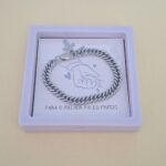 Pulseira aço cruz - Pai