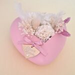 Coração com flores - Madrinha